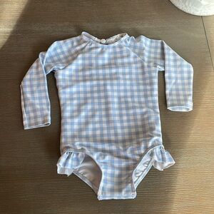 minnow swim baby girl one piece rashguard